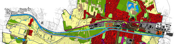 Fl&auml;chennutzungsplan Stadt Kolbermoor. &copy; Architekturb�ro Eberhard von Angerer