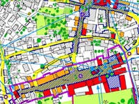 Entwicklungsplanung Markt P�ttmes. &copy; Architekturb�ro Eberhard von Angerer